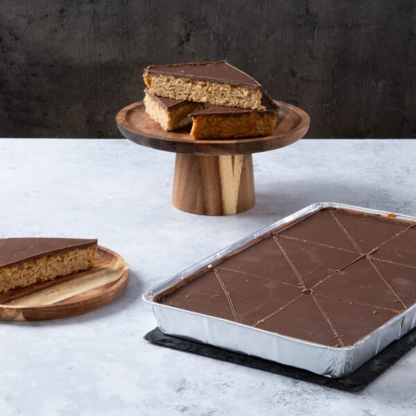 Chocolate Topped Flapjack Traybake